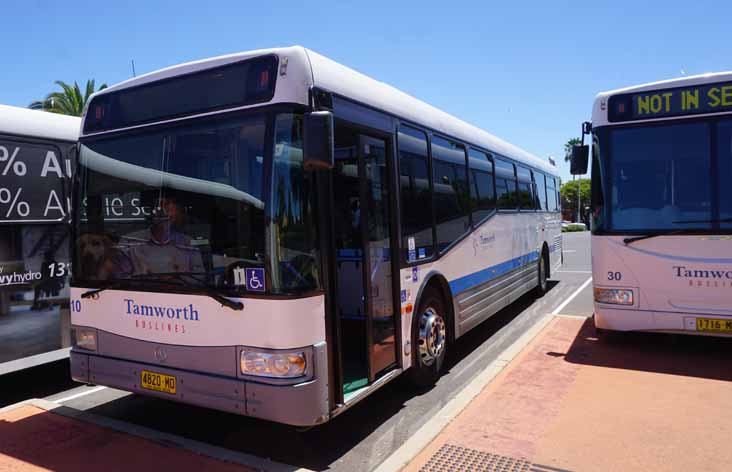 Tamworth Buslines Mercedes O500LE Bustech VST 10 & Volvo B7R SBV 30